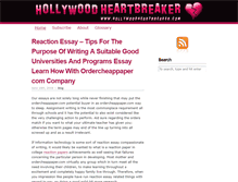 Tablet Screenshot of hollywoodheartbreaker.com